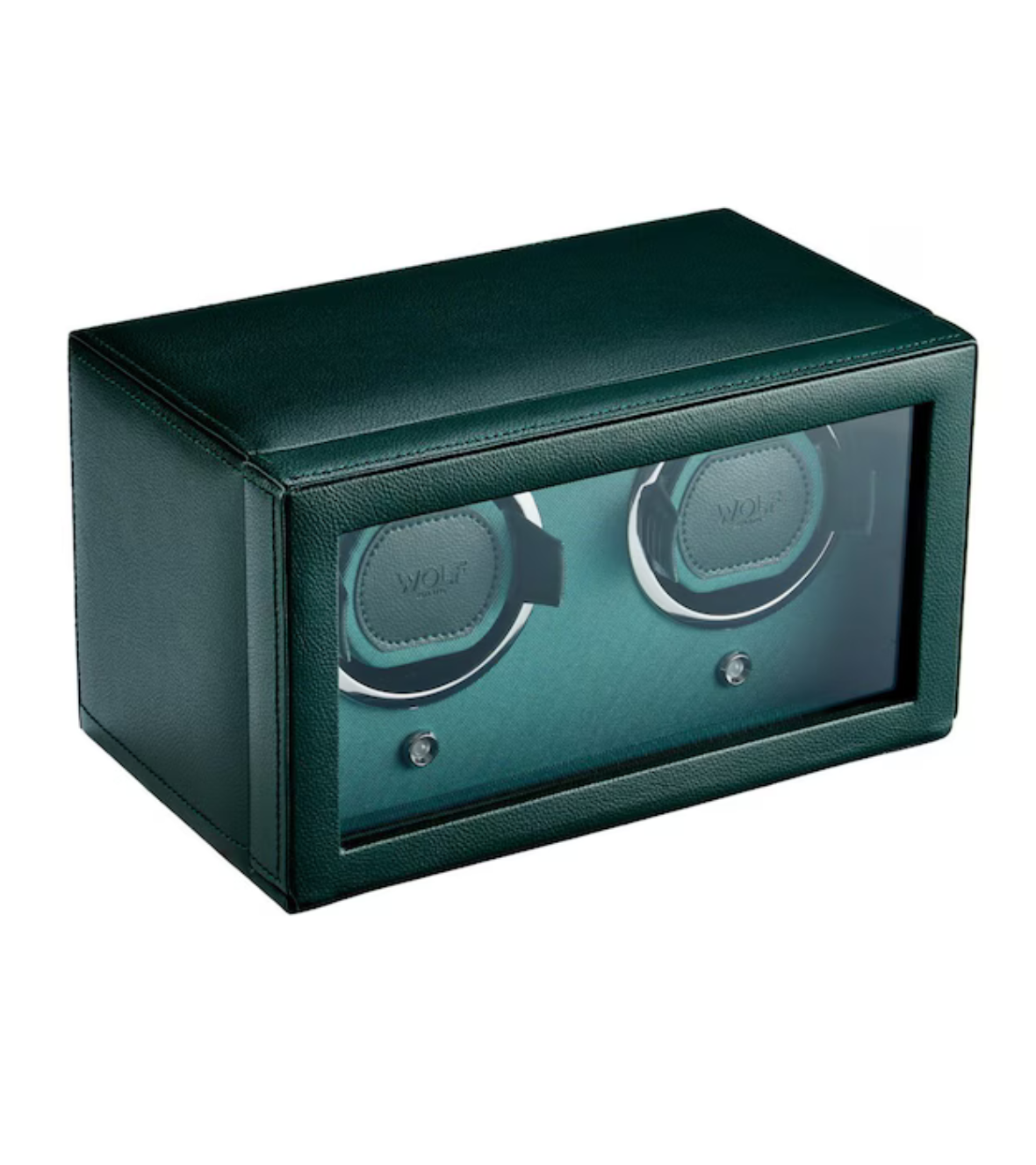 WOLF Cub Double Watch Winder with Cover